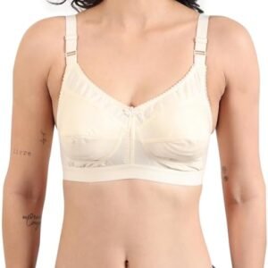 Women's Cotton Blend Soft & Breathable Everyday Bra | Wire-Free Comfort Fit