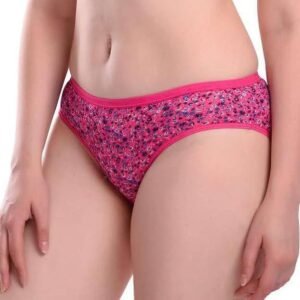 Women's Cotton Floral Print Hipster Panty, Mid Rise