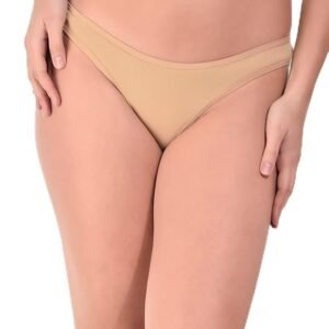 Women's Bikini Panty | Soft Fabric, All-Day Comfort | Everyday Lingerie Wear (Nude)