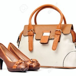 Elegant 2-Piece Combo: Beige Tote & Heels